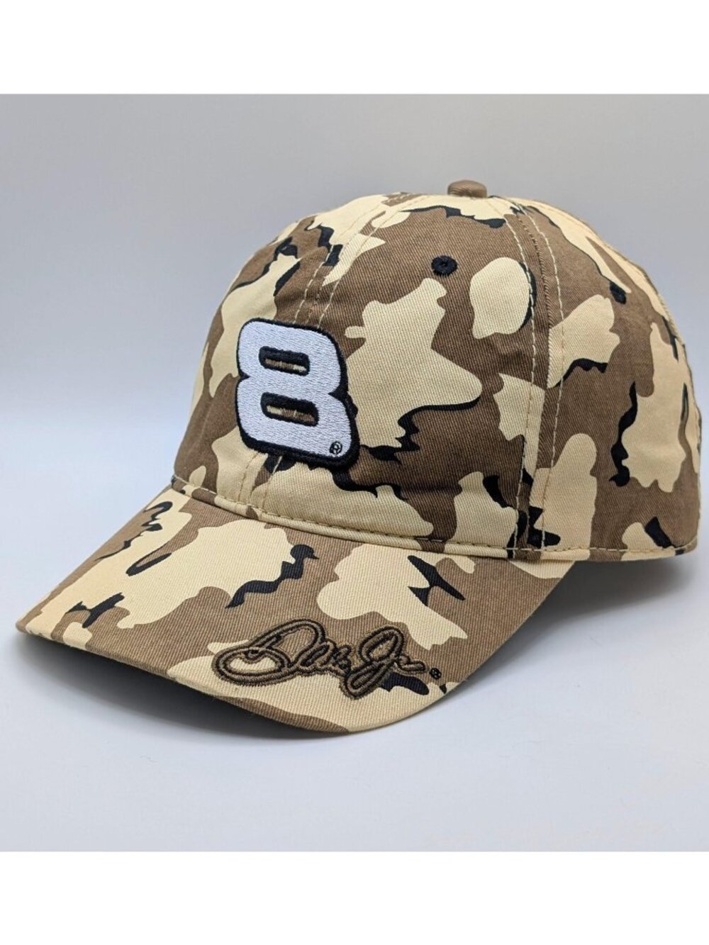 Dale Earnhardt Jr. Winners Circle Camouflage Hat Cap #8 Vintage 90s Y2K Nascar